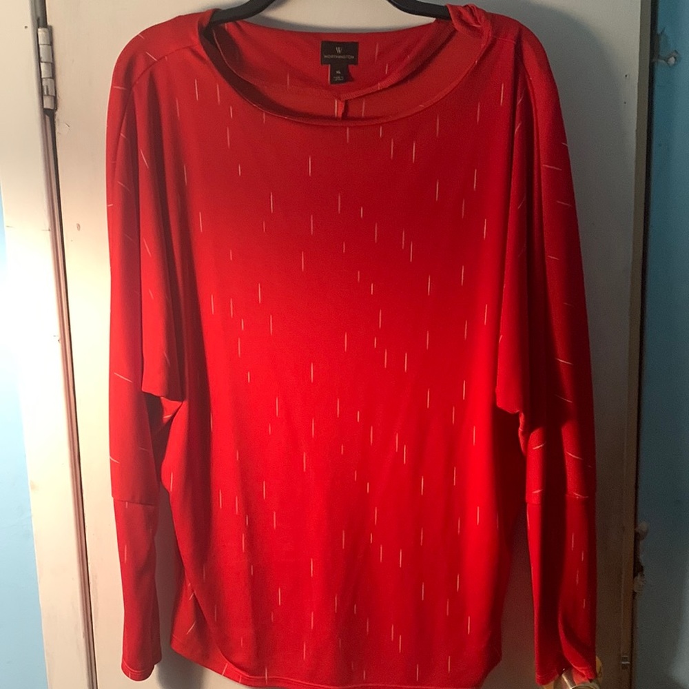 Worthington Long Sleeve Blouse sz XL
